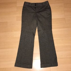 Banana Republic black & white slacks size 2P